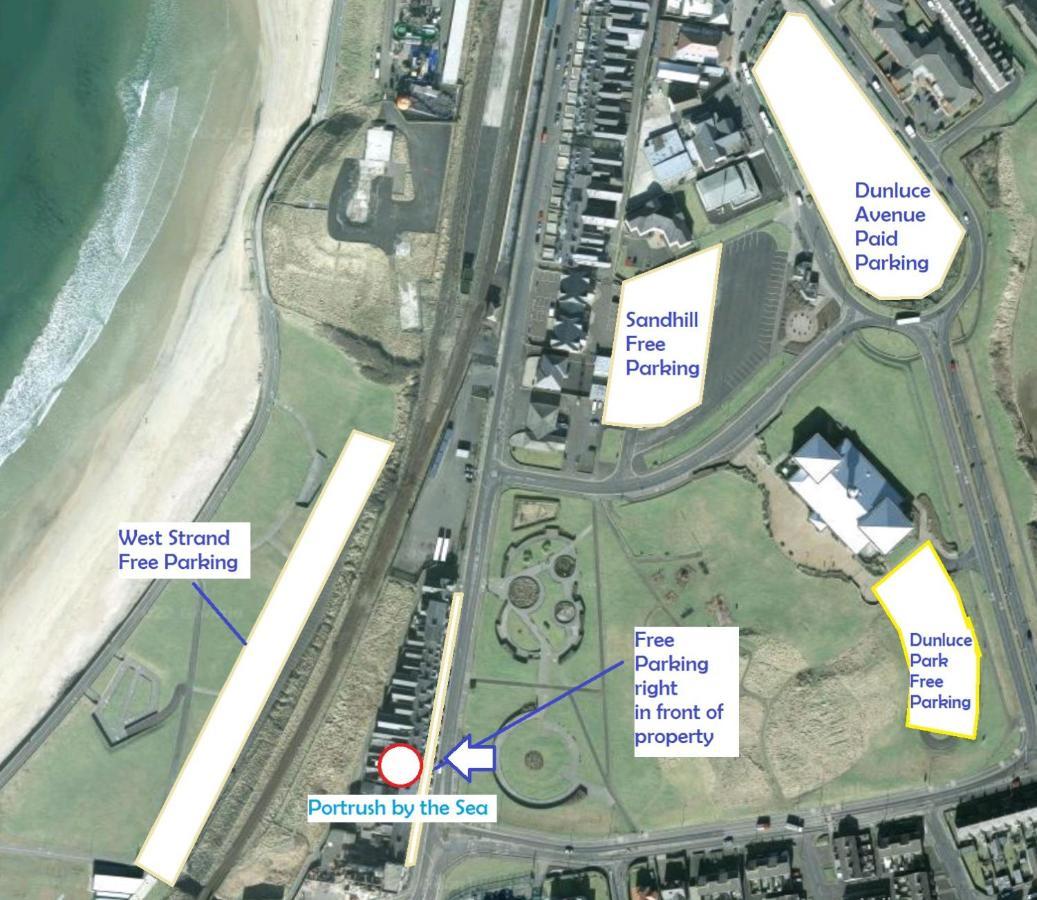 5 West Beach - Portrush By The Sea 외부 사진